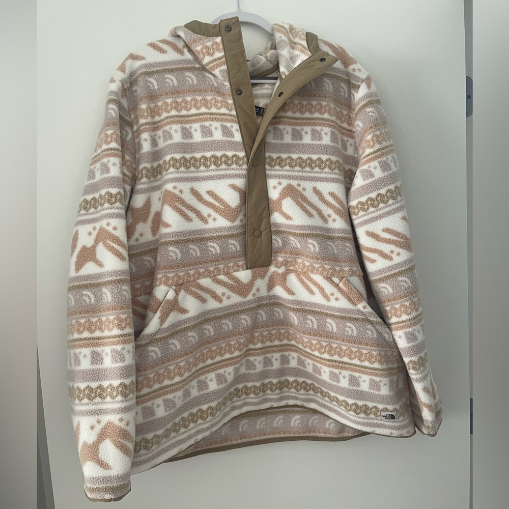 The North Face Men’s Printed 1/4 Snap Fleece Jacket